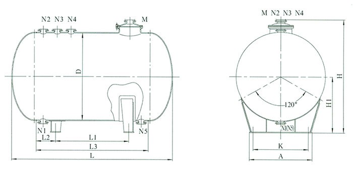 搪玻璃立式儲(chǔ)罐設(shè)計(jì)圖 搪玻璃立式儲(chǔ)罐設(shè)計(jì)圖
